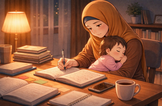 Di Antara Buku dan Gendongan: Belajar Lagi dari Titik Minus